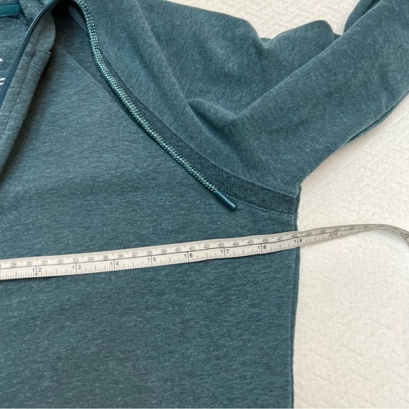 L.L. Bean Blue Cotton Blend Lightweight Hoodie Size XS - Picture 9 of 10